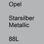 Preview: Opel, Starsilber Metallic, 88L.